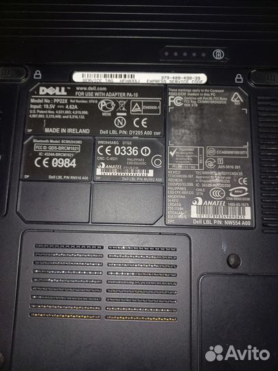 Ноутбук dell 1720 (step7. win cc)