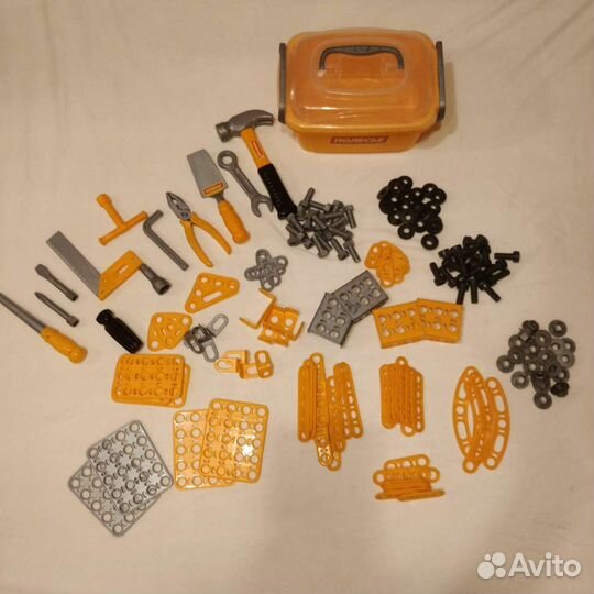 Ящик с инструментами Полесье (166 деталей) + Икея