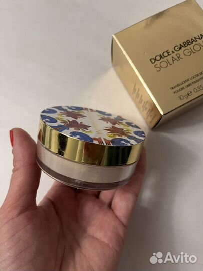Пудра рассыпчатая dolce&gabbana