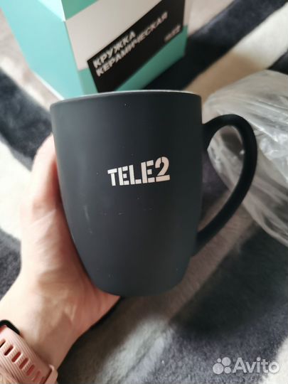 Кружка керамическая Tele2