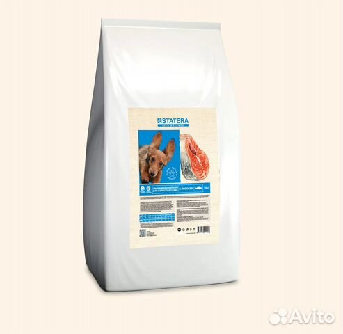Корм Statera(Статера) для собак с лососем 18 кг