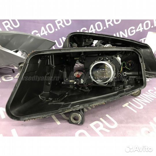 Переходные рамки для замены линз в фарах Audi A6 C