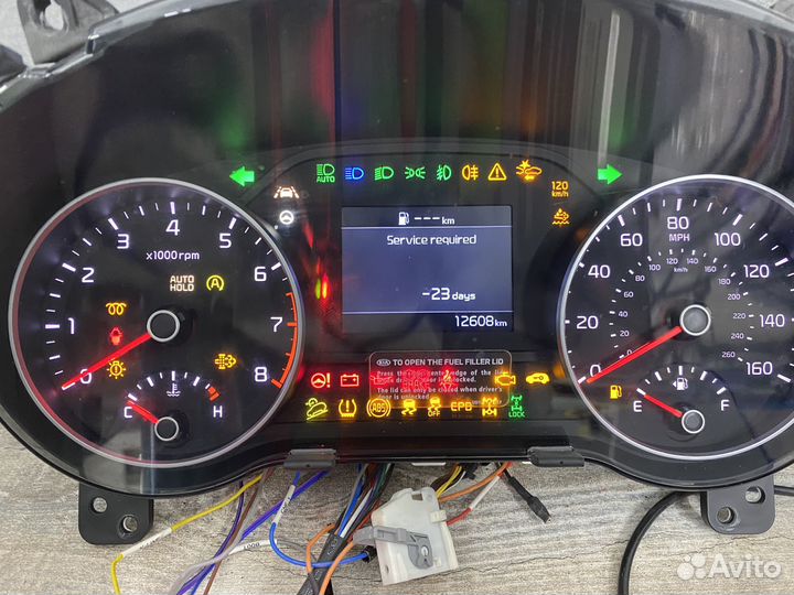 Панель приборов KIA sportage QL