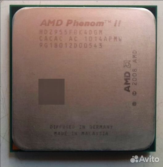 Процессор Socket AM3 AMD Phenom II X4 955 BE