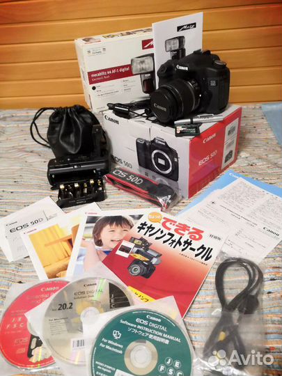 Продается зеркальный фотоаппарат Canon EOS 50D