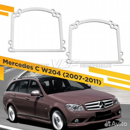 Переходные рамки для замены линз в фарах Mercedes