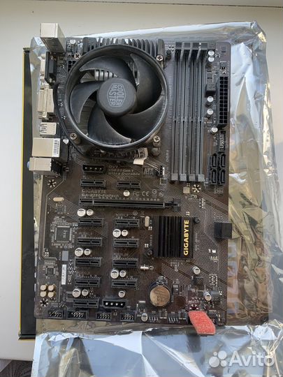 Intel Celeron g3930 + Gigabyte b250 fintech