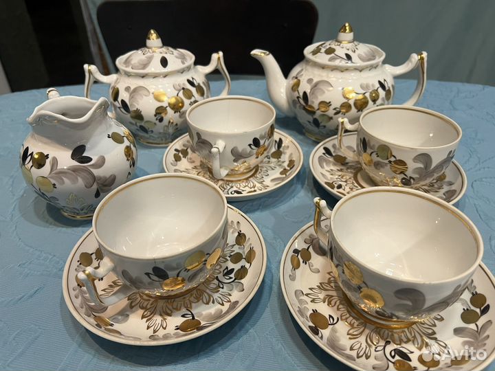 Чайный сервиз вербилки СССР