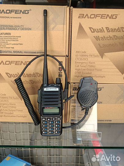 Тангента для рации Baofeng UV-82