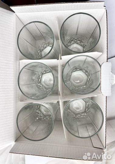 Стаканы новые набор стаканов Pasabahce 290 мл