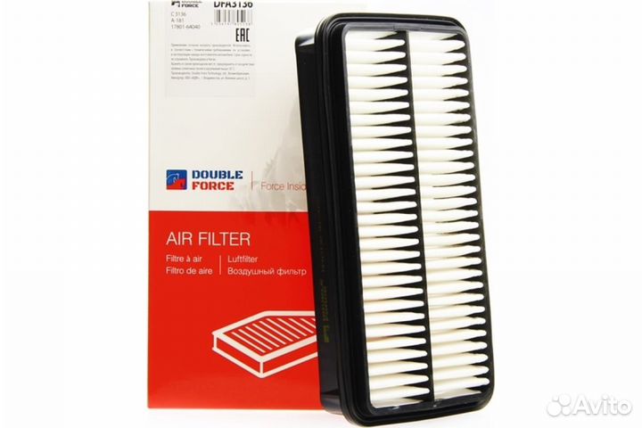 Воздушный фильтр Double force DFA989