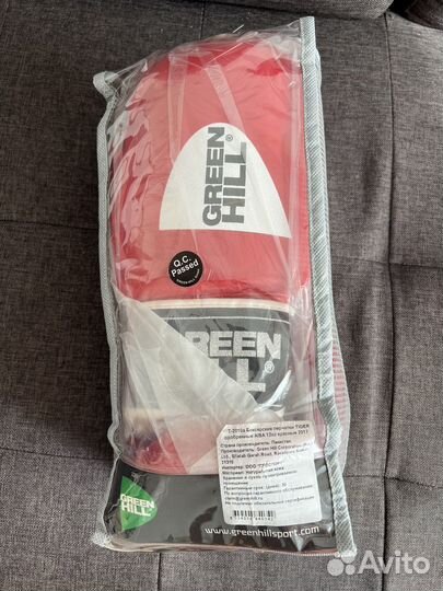Боксерские перчатки green hill tiger 12 oz