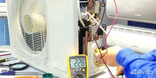 Монтаж, ремонт, обслуживание, заправка фреоном