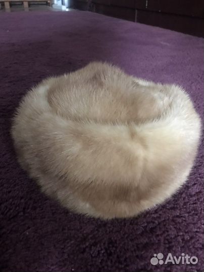 Шапка норковая женская