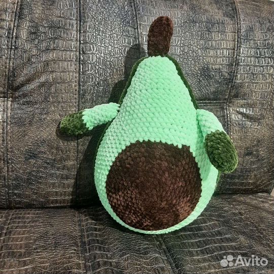 Подушка авокадо ручной работы