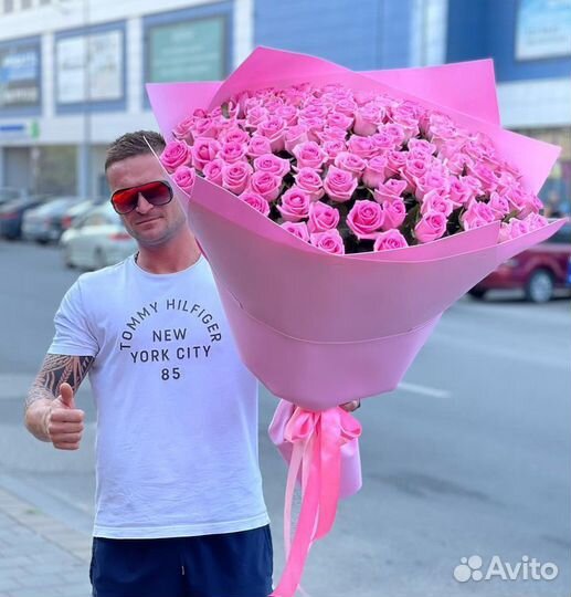 101роза 60см доставка длинные розы с доставкой