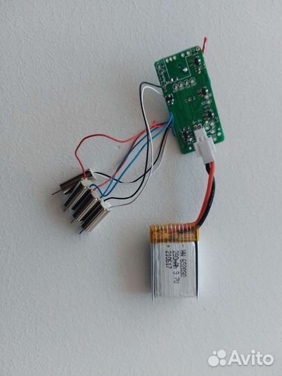 Квадрокоптер на запчасти