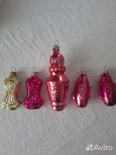 Елочные игрушки СССР одним лотом