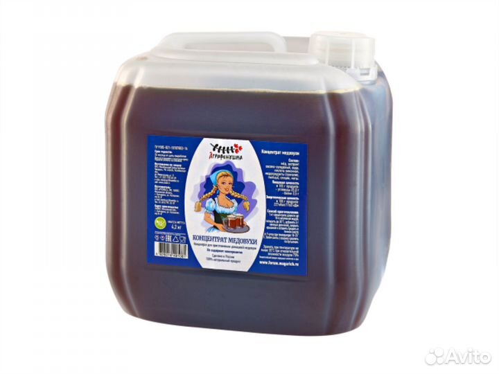 Концентрат медовухи (Русквас россия) 5,2 кг
