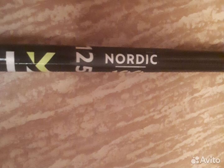 Лыжи 157см и палки 125см