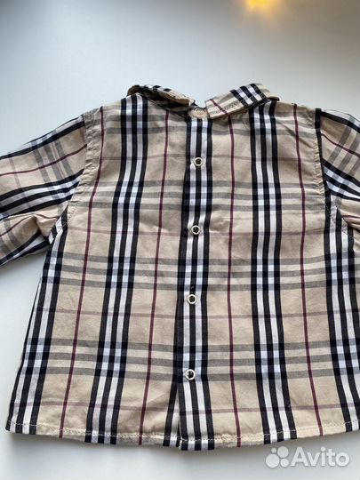 Burberry рубашка для малыша