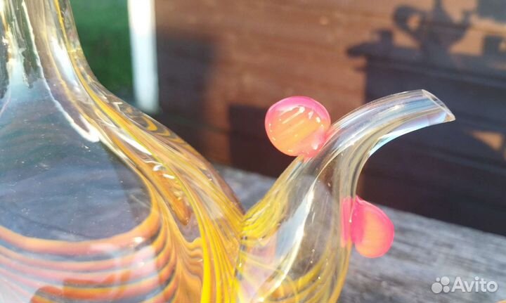 Ликерный набор стекло (штоф и 3 кружки)