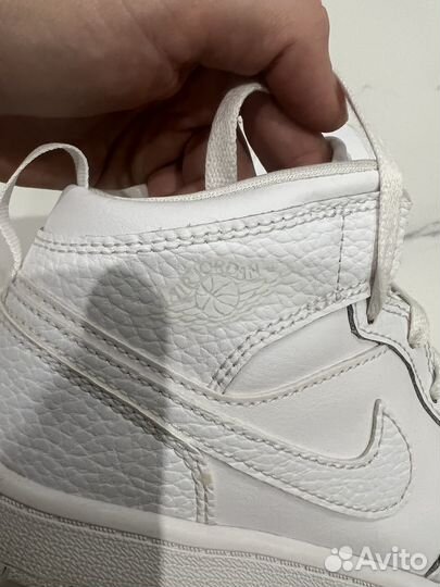 Кроссовки nike air jordan 1 детские eu33.5/21cm