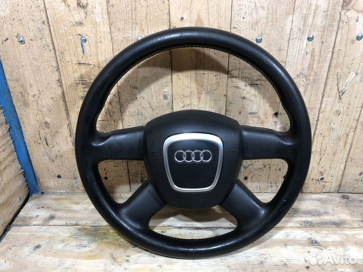 Руль кожаный Audi A4 B7, A3 8P, A6 Арт. 120302