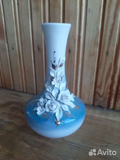 Ваза фарфор ручная работа СССР