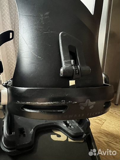 Крепления для сноуборда Rome vise SDS L/XL