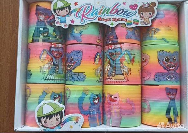 Пружинка радуга Хаги ваги киси миси
