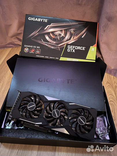Видеокарта Gigabyte gtx 1660 super OC