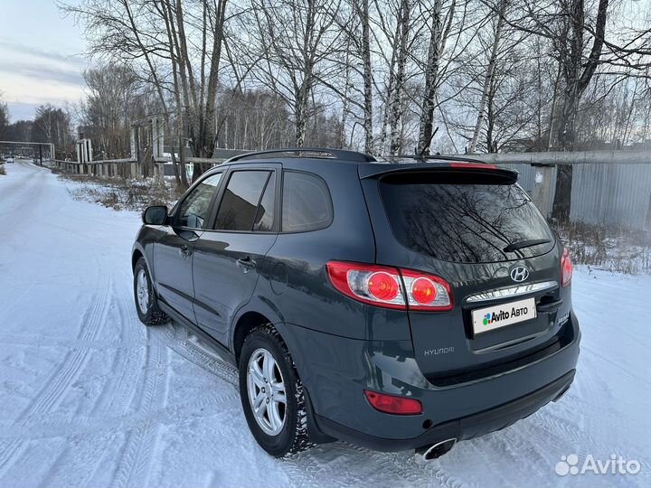 Hyundai Santa Fe 2.2 AT, 2011, 158 297 км