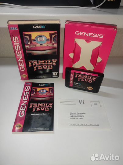 Family Feud картридж для Sega Genesis оригинал