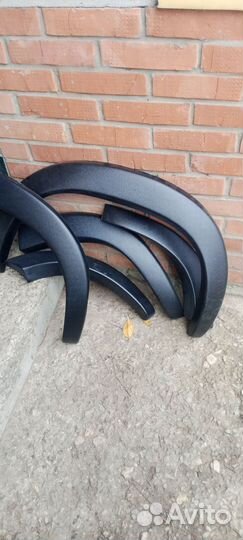 Расширители арок на ниву chevrolet