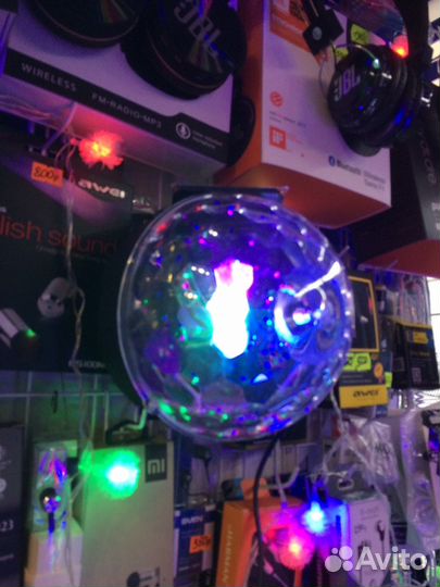 Диско шар мр3 USB Bluetooth