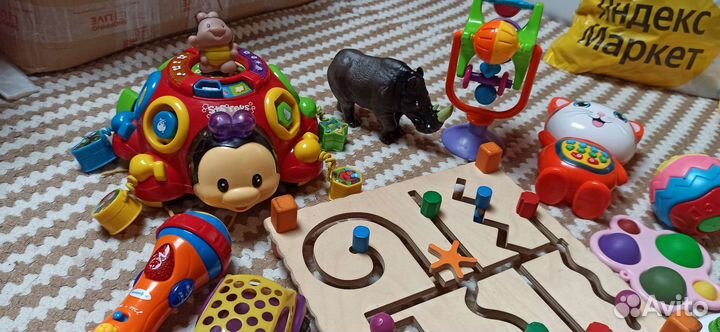 Большой пакет развивающих игрушек