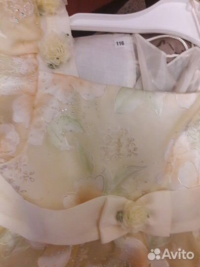 Нарядное платье на рост 116