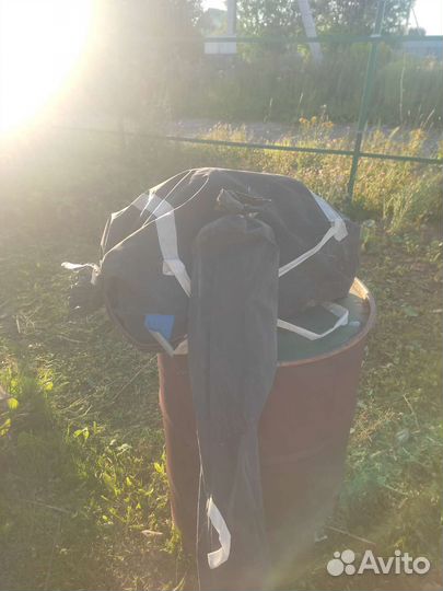 Лодка надувная резиновая весельная