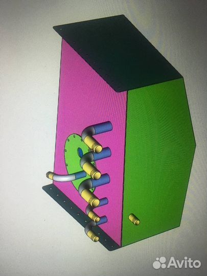 Бак нержавейка пнд для маломерных судов автодомов