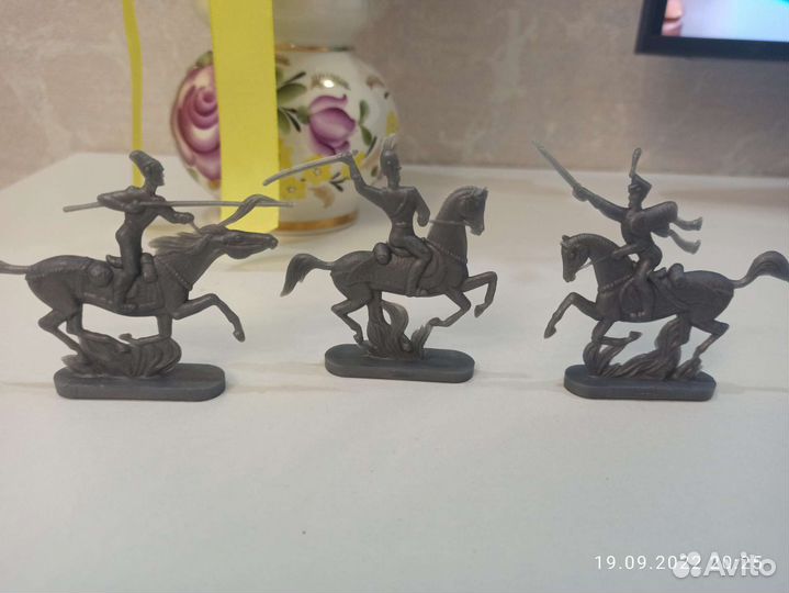 Солдатики (рыцари) пластмассовые СССР