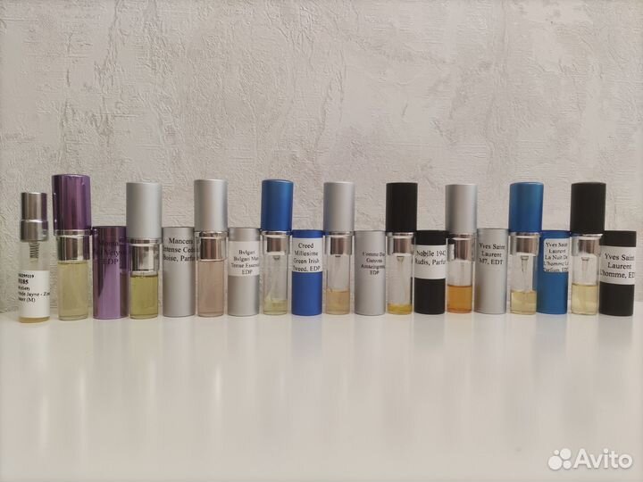 Отливанты оригинальной парфюмерии