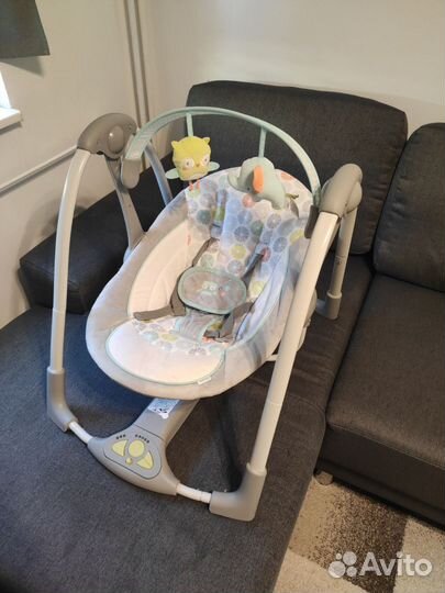 Детские электронные качели