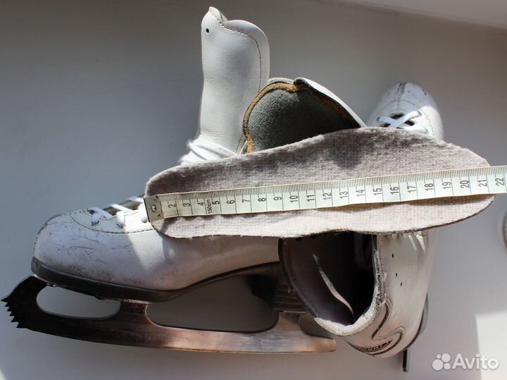 Фигурные коньки risport, р-р 225, стелька 21,5см