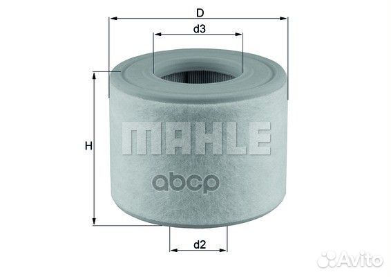 Фильтр воздушный LX26072 Mahle/Knecht