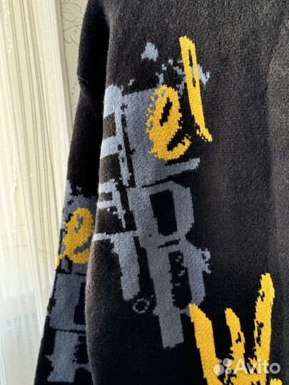 Зимний свитер мужской