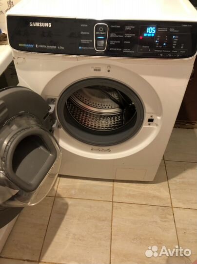 Стиральная машина samsung eco bubble 6,5 кг
