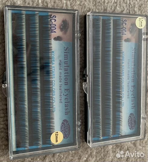 Ресницы для наращивания разные