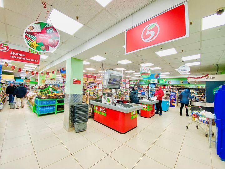 Торговый центр с Пятерочкой,DNS