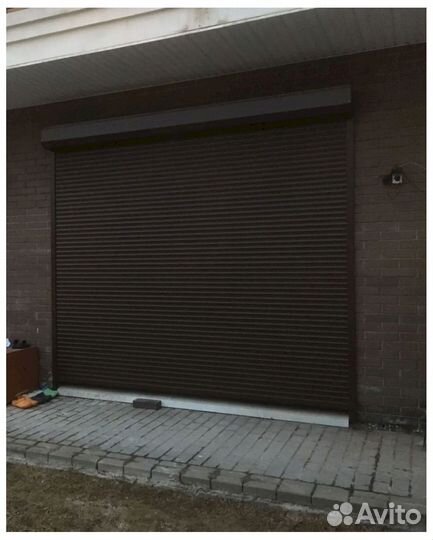 Ворота алютех роллетные